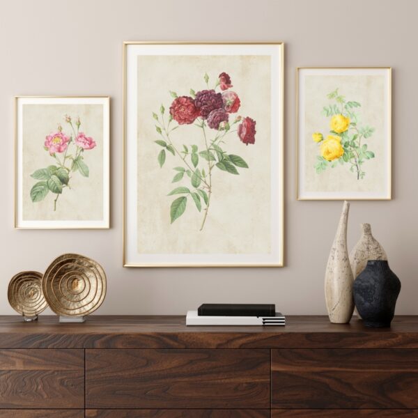 Botanical Floral Wall Art Set of 6 - Image 3