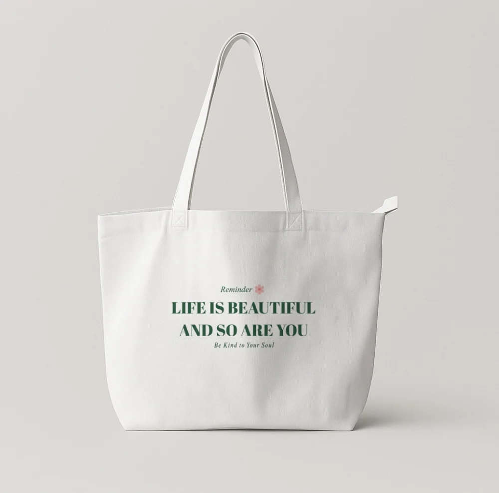 Life Is Beautiful Tote Bag