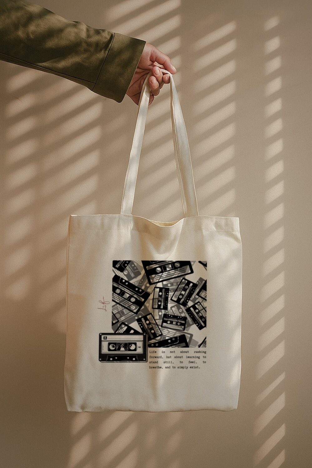 The Mix Tape of Life Tote